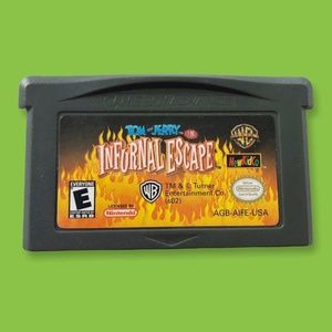 Tom and Jerry in Infurnal Escape GameBoy Advance Nintendo GBA Video Game